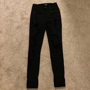 Fashion Nova Skinny Black Soft Pants ;Size 7 (they are not Juniors pants)